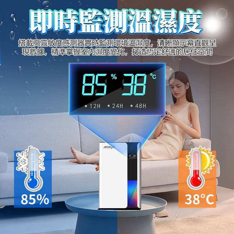 【Jessga】H12清淨除濕機