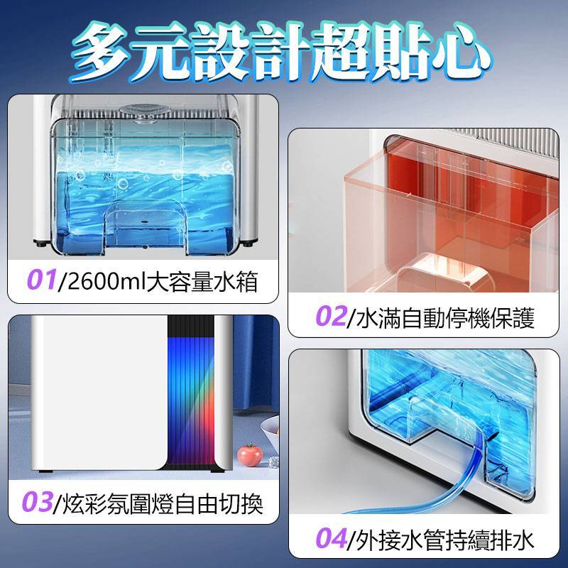 【Jessga】H12清淨除濕機