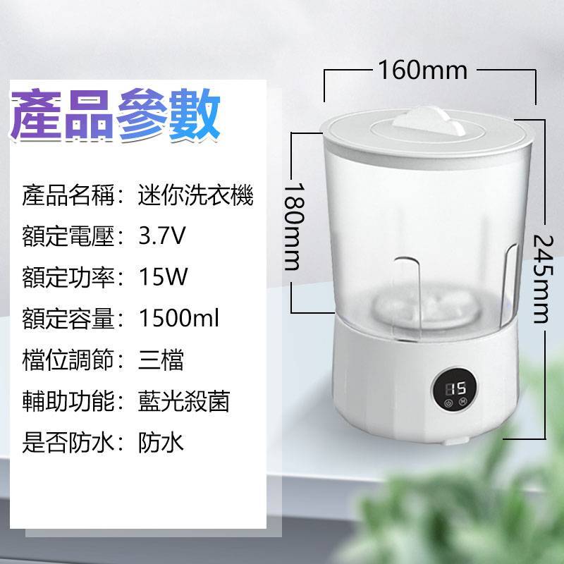 【雙桶】分洗 迷你洗衣機